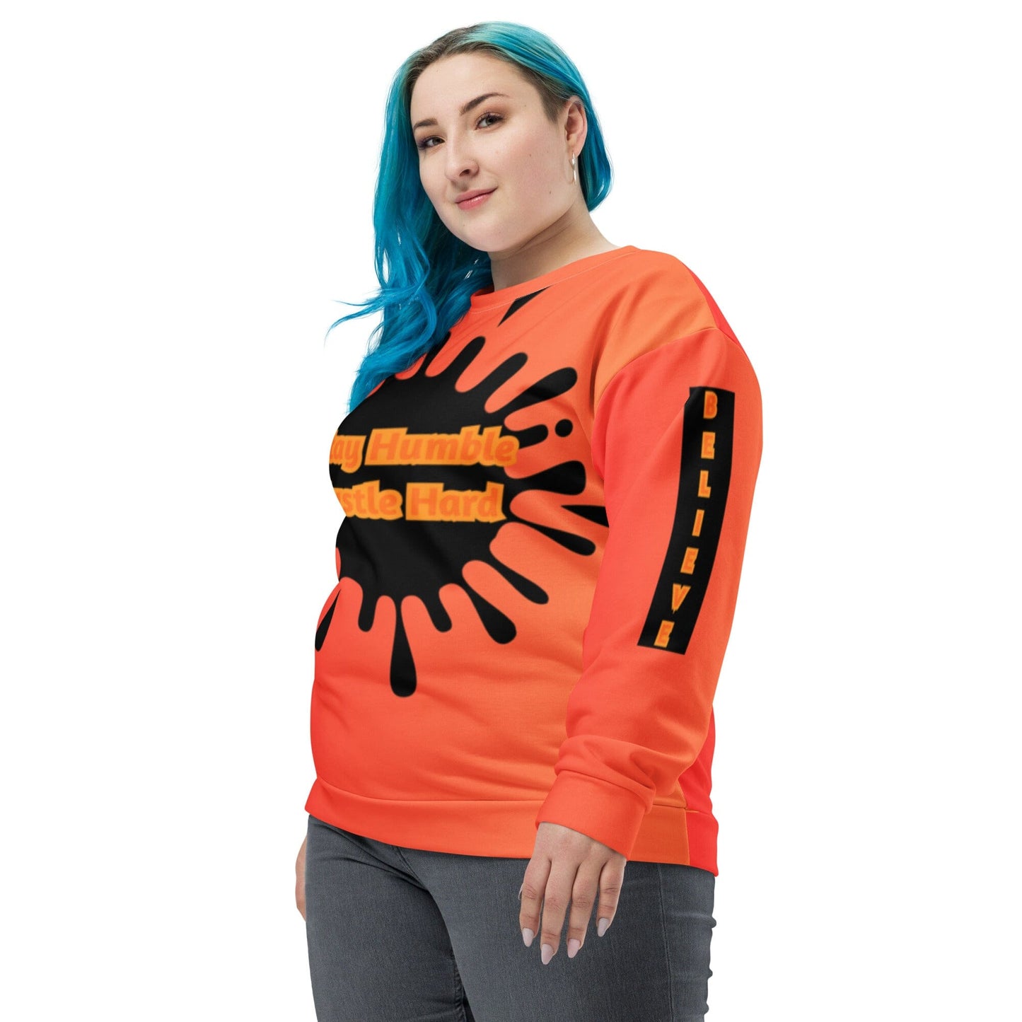 "Motivational Quote Sweatshirt | Unisex All-Over Print XS–6XL Wear-Unique-Style "