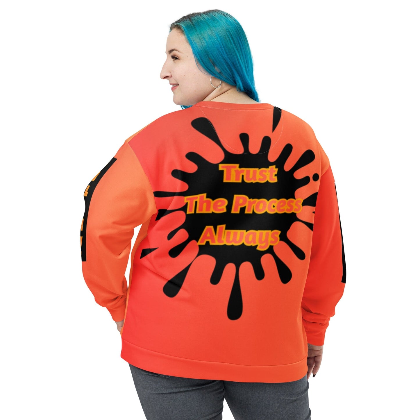"Motivational Quote Sweatshirt | Unisex All-Over Print XS–6XL Wear-Unique-Style "
