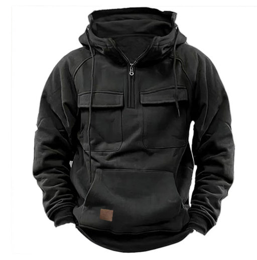 "Men’s Zip-Up Hoodie Sweatshirt | Pocket Hoodie M–4XL"