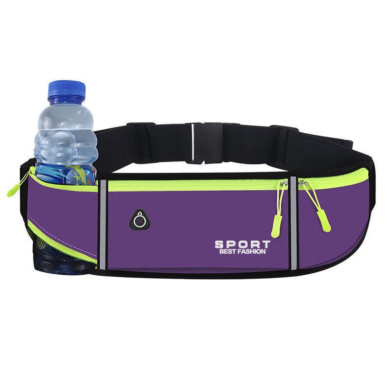 "Waterproof Running Belt Bag | Nylon Outdoor Waist Pack"
