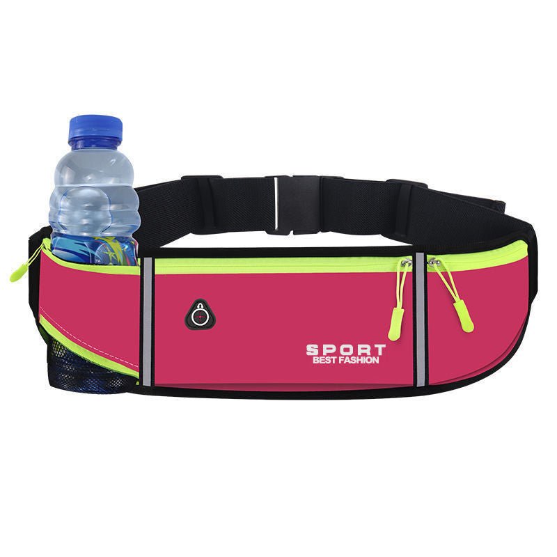 "Waterproof Running Belt Bag | Nylon Outdoor Waist Pack"