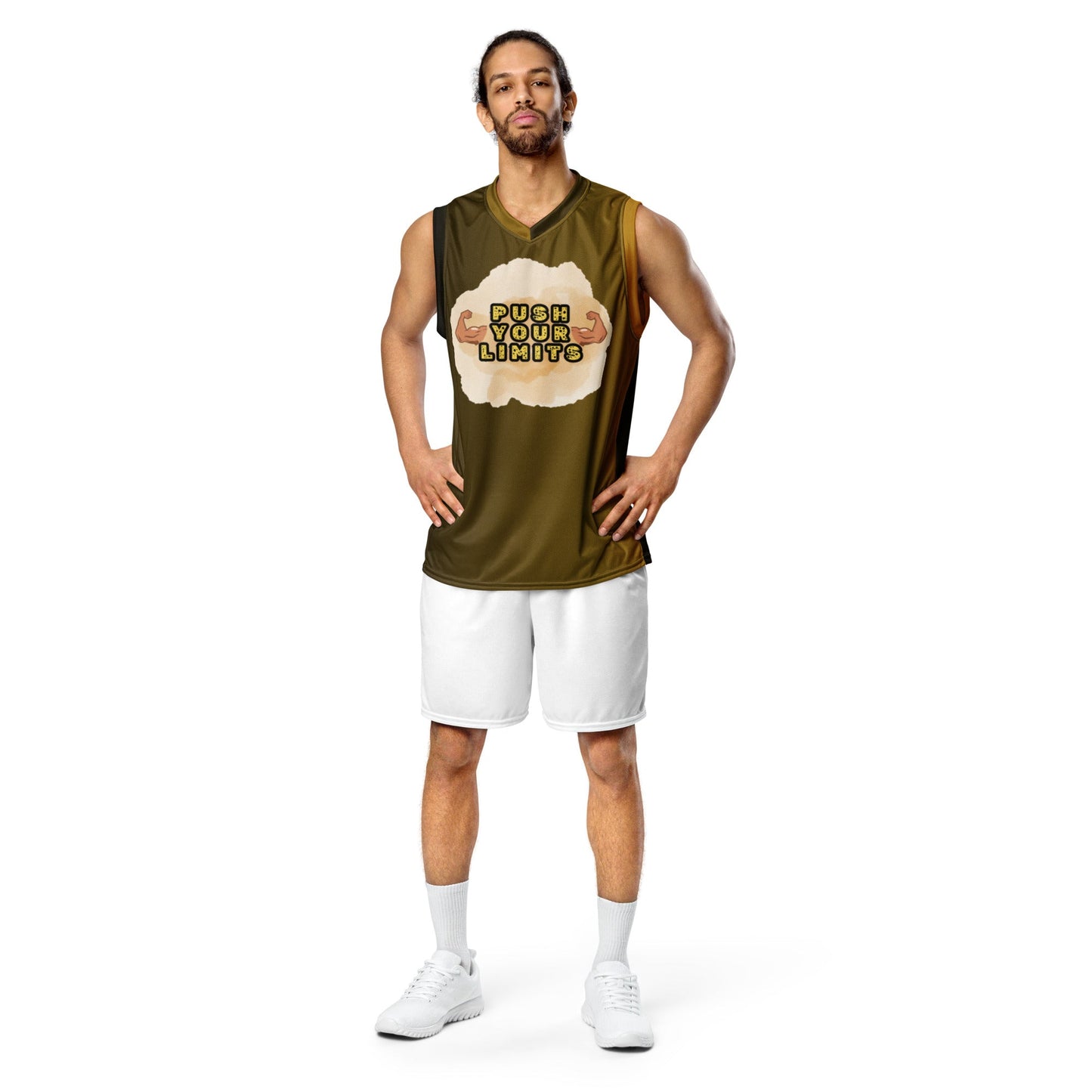 "Recycled Unisex Basketball Jersey – All-Over Print UPF50+ XS–6XL"