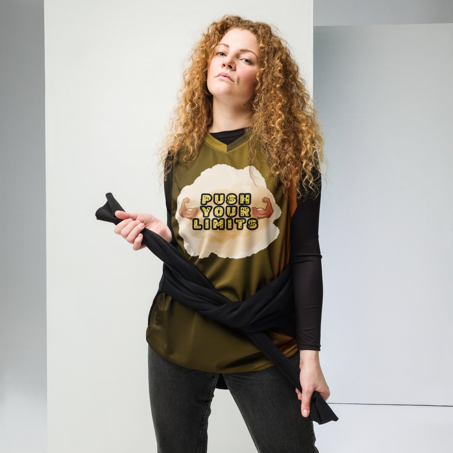 "Recycled Unisex Basketball Jersey – All-Over Print UPF50+ XS–6XL"