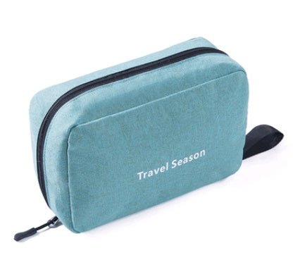"Portable Travel Makeup Bag | Large Hanging Cosmetic Organizer"