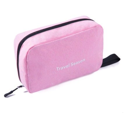 "Portable Travel Makeup Bag | Large Hanging Cosmetic Organizer"