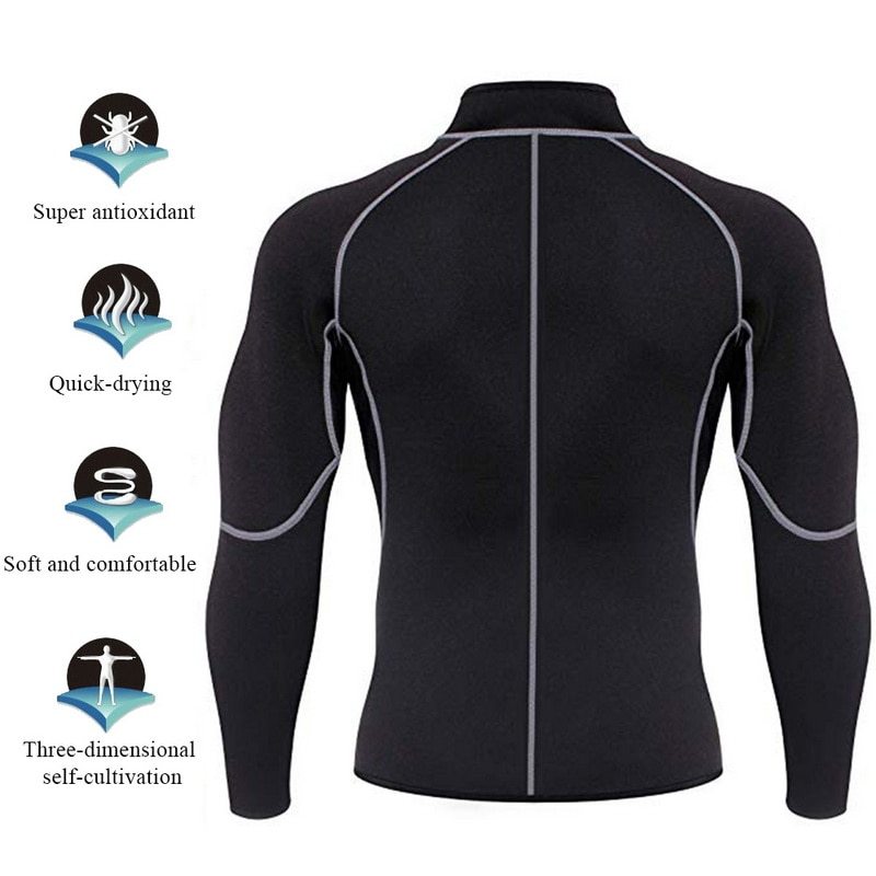 Men’s Sports Nylon Long Sleeve T-Shirt S–4XL Plus Size