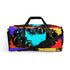 Bold Abstract Splatter Duffle Bag – Large Unisex Gym & Travel Tote