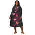 Plus Size All-Over Print Midi Dress – Jersey Knit (2XS–6XL)