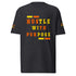Men’s Premium Heavyweight Tee | DTF Front + DTG Back & Sleeves