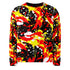 All Over Print Unisex Sweatshirt | XS–6XL | Paint Splatter Design