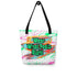 Trendy Tote Bag – 100% Polyester Reusable Shopping Bag 15"x15"