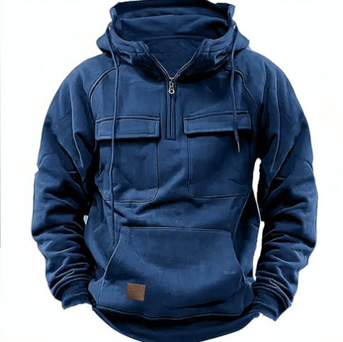 "Men’s Zip-Up Hoodie Sweatshirt | Pocket Hoodie M–4XL"