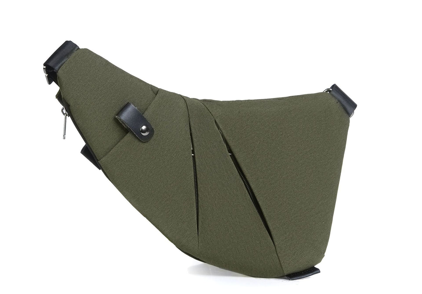 "Men’s Nylon Anti-Theft Chest Bag | Crossbody Shoulder Sling"