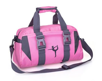 "Nylon Yoga Gym Travel Bag M-L – Lightweight Durable Sports Bag"