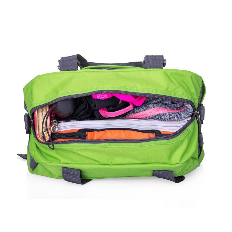"Nylon Yoga Gym Travel Bag M-L – Lightweight Durable Sports Bag"