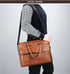 Men’s Premium Soft Leather Crossbody – Messenger, Sling & Handbag