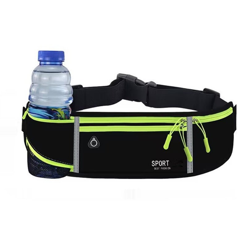 "Waterproof Running Belt Bag | Nylon Outdoor Waist Pack"