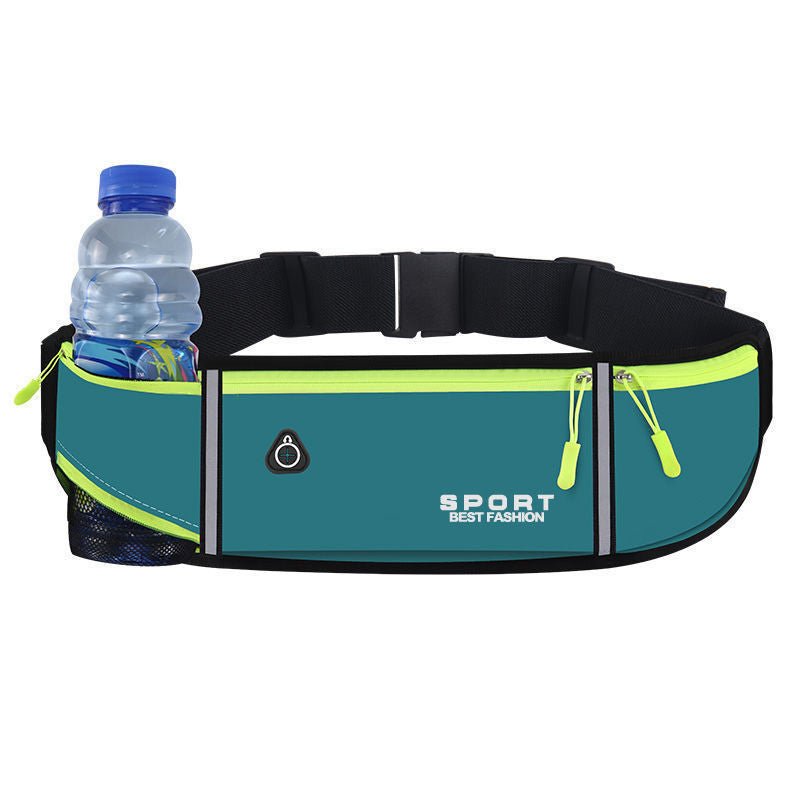 "Waterproof Running Belt Bag | Nylon Outdoor Waist Pack"