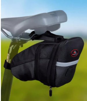 "Mountain Bike Saddle Tail Bag | Bicycle Seat Storage Pack"
