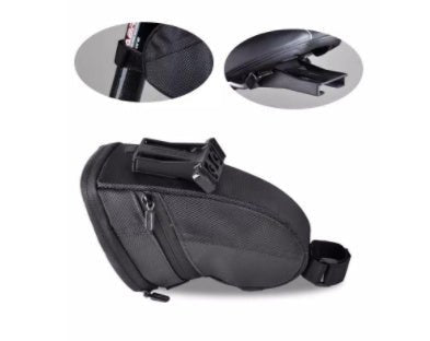 "Mountain Bike Saddle Tail Bag | Bicycle Seat Storage Pack"