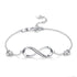 925 Sterling Silver 8 Bracelet – Elegant Jewelry for Women