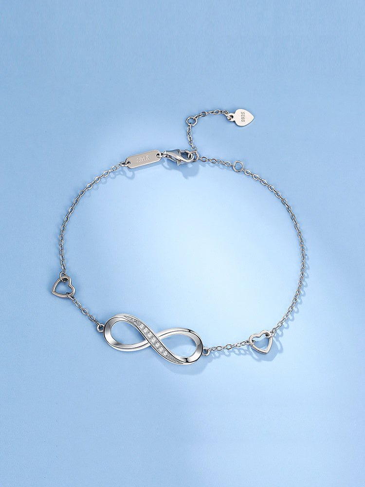 "925 Silver Amethyst Bracelet | Sterling Silver Gem Jewelry for Women"