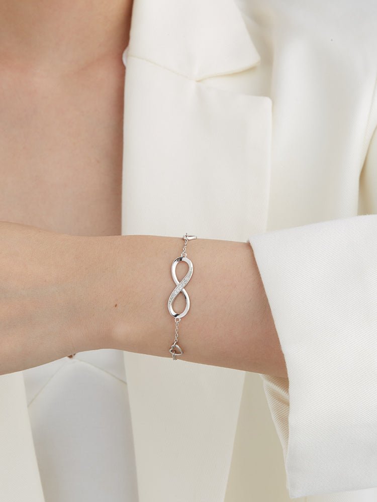 "925 Silver Amethyst Bracelet | Sterling Silver Gem Jewelry for Women"