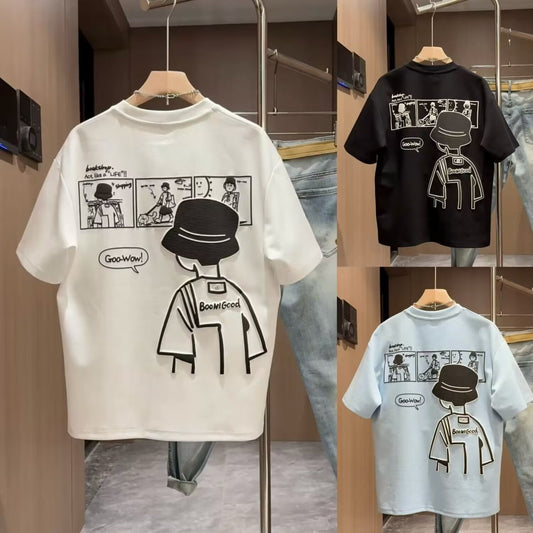 "Unisex 100% Cotton Printed T-Shirt – Summer Tee (S–5XL)"