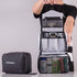 Portable Travel Makeup Bag with Hook – Large Capacity Organizer