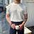 Men’s Knitted T-Shirt | Lightweight Summer Short Sleeve S–3XL
