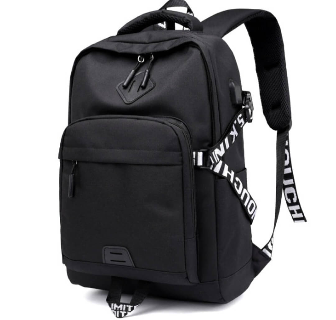 Laptop Backpack with USB Charging Port – Oxford Waterproof Travel Bag