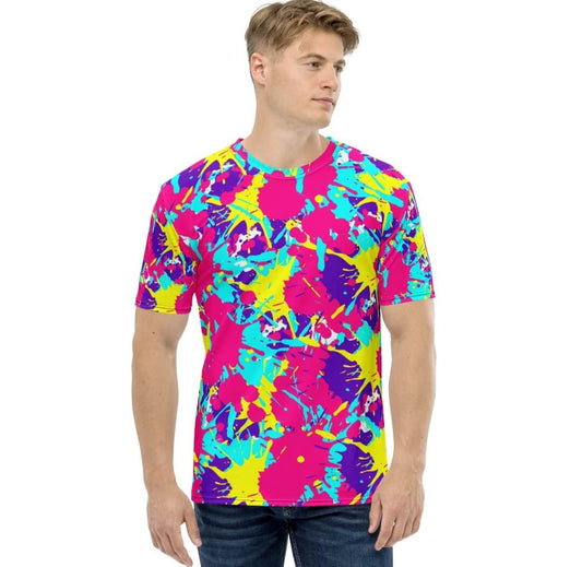 All Over Print Men's Crew Neck T-Shirt | XS-2XL