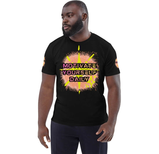 Unisex Organic Cotton T-Shirt | DTF & DTG Printed | S-2XL