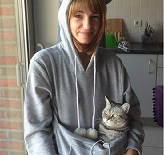 Cat Lovers Unisex Hoodie – Cozy Polyester Cotton S–4XL