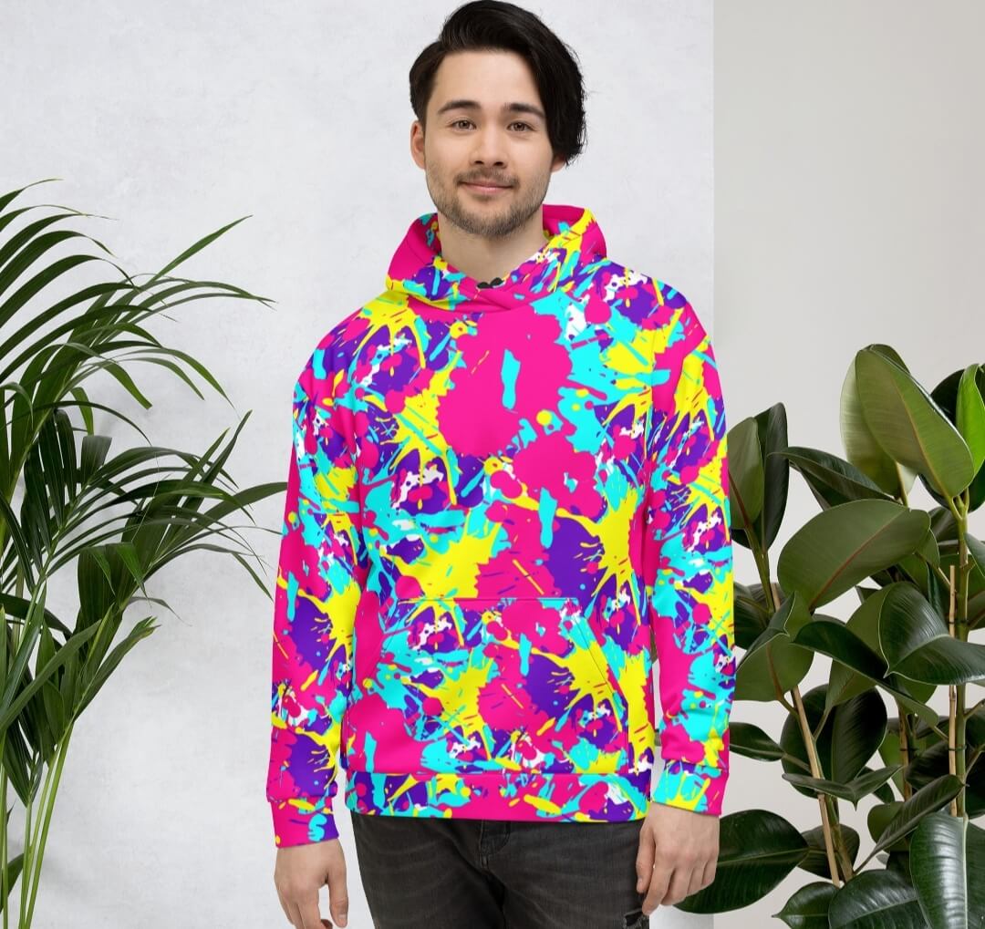 Comfy Unisex All Over Print Hoodie | Sizes 2XS–6XL | Soft & Stylish