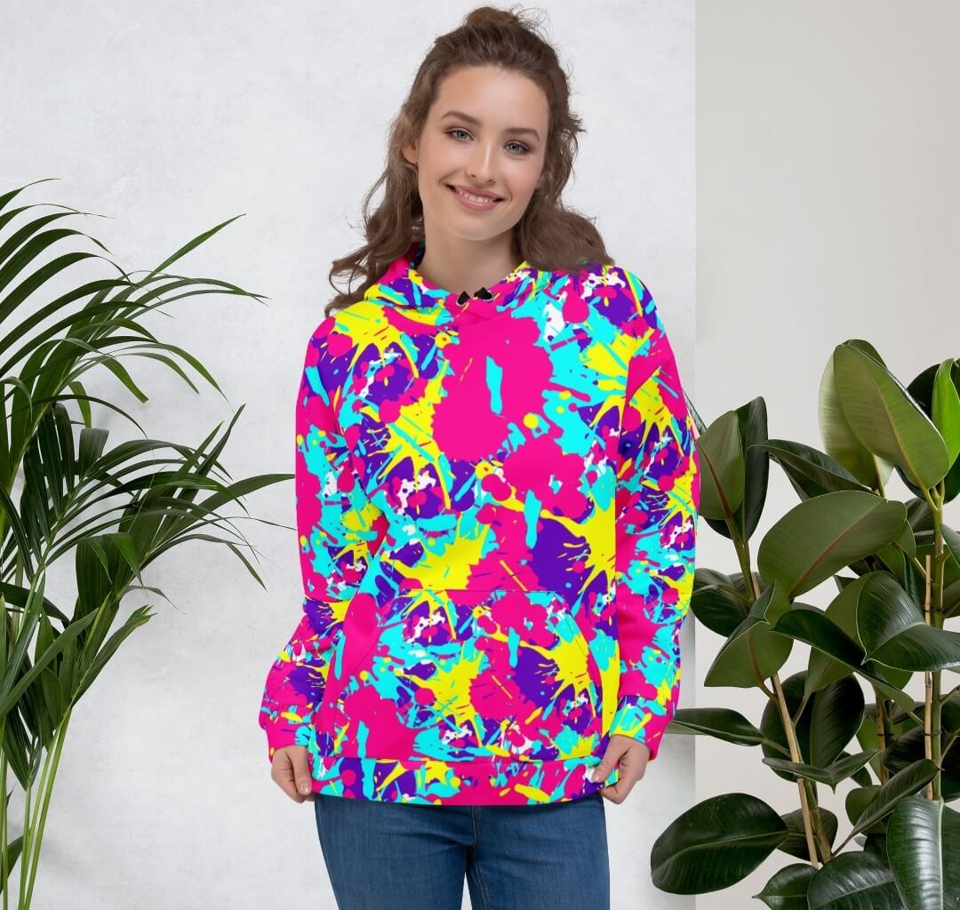 Comfy Unisex All Over Print Hoodie | Sizes 2XS–6XL | Soft & Stylish