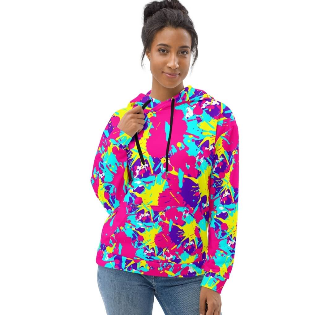 Comfy Unisex All Over Print Hoodie | Sizes 2XS–6XL | Soft & Stylish