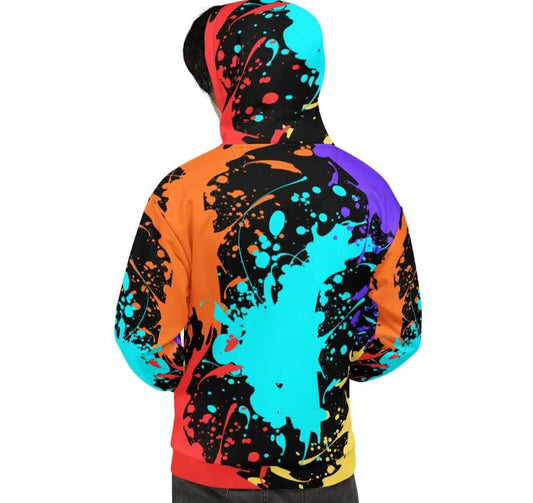 Recycled All-Over Print Unisex Hoodie | Eco-Friendly XS–6XL