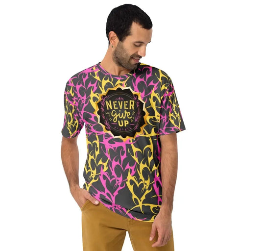 All Over Print Men's Crew Neck T-Shirt | XS-2XL