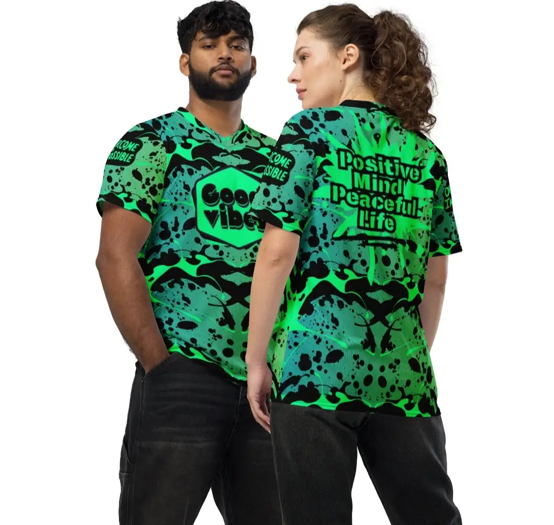 Unisex Workout Jersey | Recycled Activewear XS–6XL Plus Size