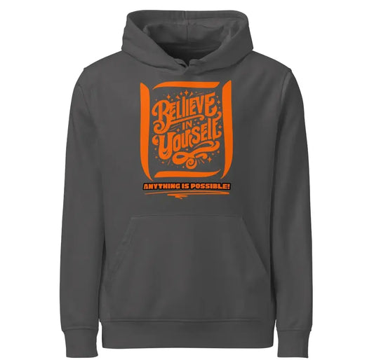 Unisex Organic Mid-Weight Hoodie S–2XL DTF Front & DTG Print