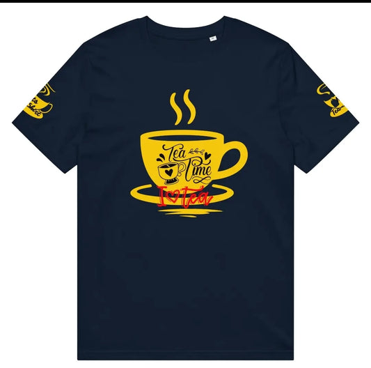 Unisex Organic Mid-Light Tee S–2XL | DTF Front DTG Back & Sleeves Print