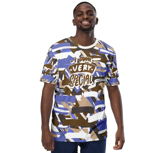 All Over Print Men's Crew Neck T-Shirt – XS to 2XL Regular Fit