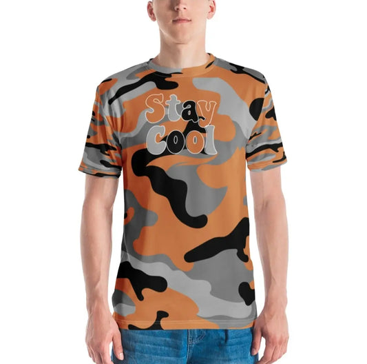 All Over Print Men's Premium T-Shirt | Mid-Weight Jersey Tee