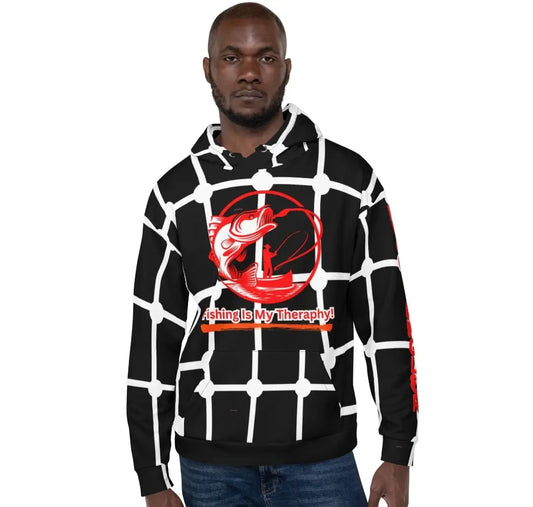 Recycled All-Over Print Men’s Hoodie | Relaxed Fit 2XS–6XL