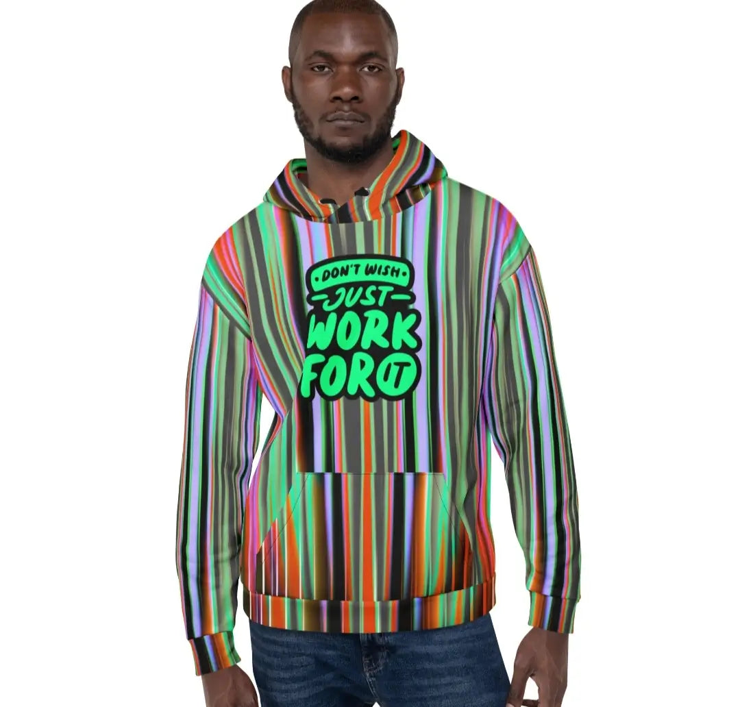 Recycled All-Over Print Unisex Hoodie | Eco-Friendly XS–6XL