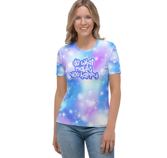 All Over Print Women's Premium T-Shirt | XS–2XL Mid-Weight Jersey