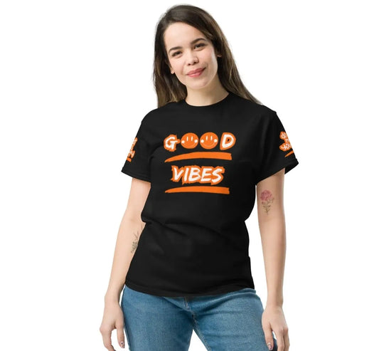 Unisex Classic Cotton T-Shirt Plus Size | DTF Front & DTG Back