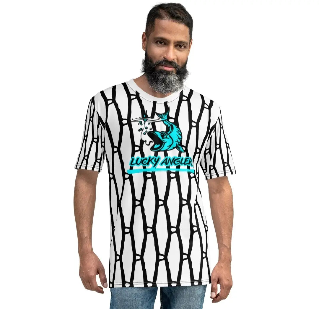 All-Over Print Men’s Polyester Crew Neck T-Shirt XS-2XL – Regular Fit