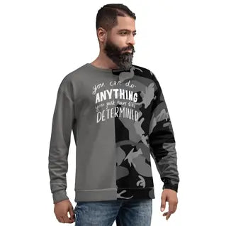 All-Over Print Unisex Recycled Sweatshirt XS–6XL Plus Size